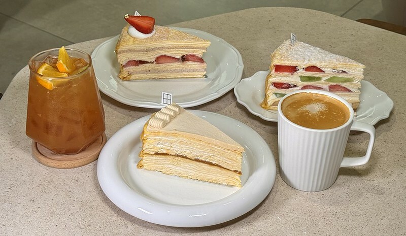 台北仁愛圓環甜點下午茶，時飴千層蛋糕新口味登場。