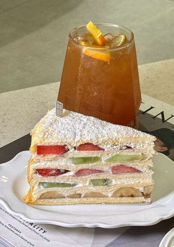 台北仁愛圓環甜點下午茶，時飴千層蛋糕新口味登場。