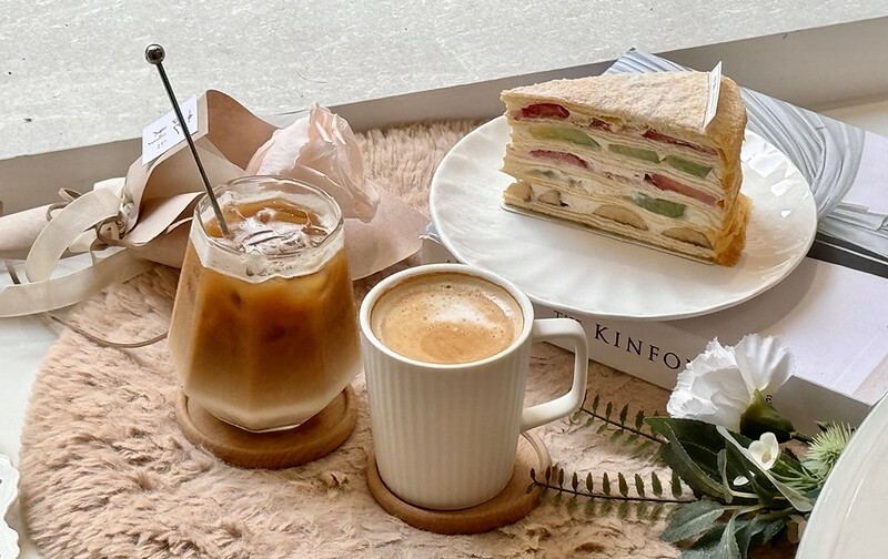 台北仁愛圓環甜點下午茶，時飴千層蛋糕新口味登場。