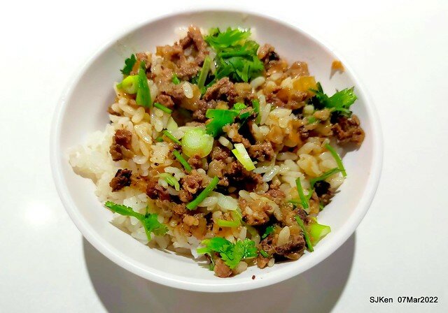 「小管的店小卷米粉專賣店」(Neritic Squid store), Taipei, Taiwan, SJKen,Mar 7, 2022.