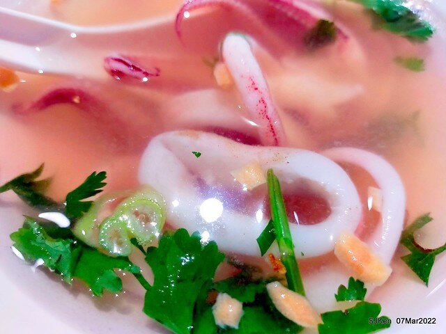 「小管的店小卷米粉專賣店」(Neritic Squid store), Taipei, Taiwan, SJKen,Mar 7, 2022.