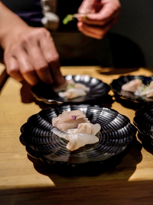 台北中山|無菜單日本料理三訪 活體松葉蟹!翔料亭