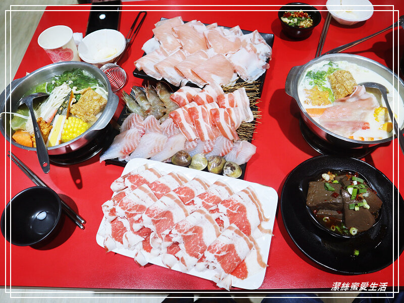 肉超多百元火鍋-桃園中壢/新鮮原肉小火鍋~免費自助吧x加碼消費滿額抽獎免費吃鍋 - 潔絲蜜愛生活