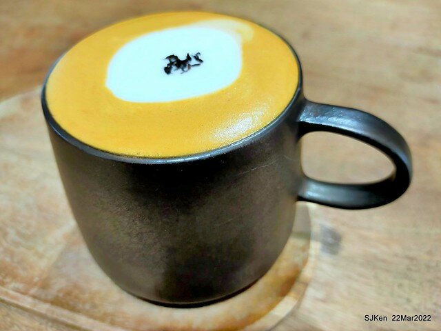 「鹿點咖啡Elaine 瓶概店」(Deer Spot coffee shop), Taipei, Taiwan, SJKen, Mar 22,2022.