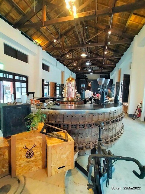 「鹿點咖啡Elaine 瓶概店」(Deer Spot coffee shop), Taipei, Taiwan, SJKen, Mar 22,2022.