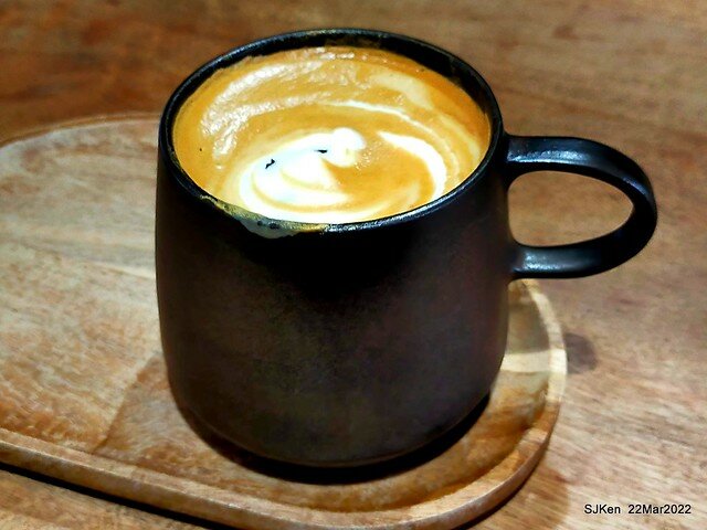 「鹿點咖啡Elaine 瓶概店」(Deer Spot coffee shop), Taipei, Taiwan, SJKen, Mar 22,2022.