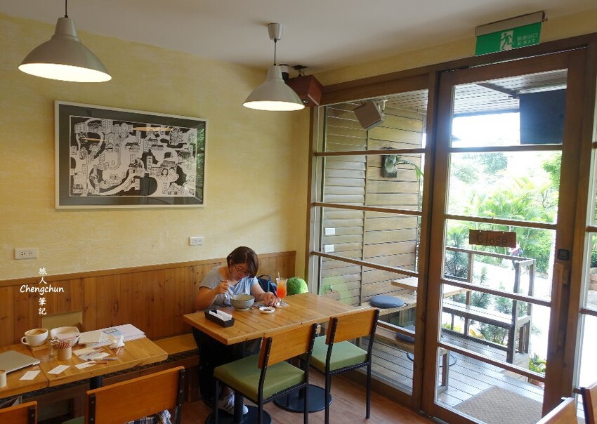 北投【山边咖啡 Brae Café】山邊靜謐的角落。