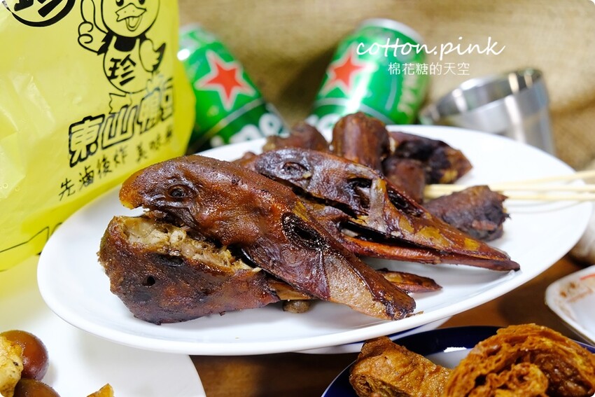 台中東山鴨頭推這家！忠孝夜市旁小路珍東山鴨頭開攤訂單就接不完 - 棉花糖的天空