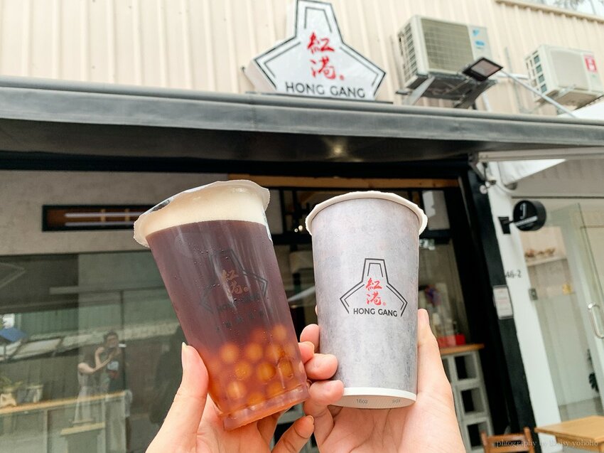日春木瓜牛奶｜顏色超繽紛的新鮮果汁，推紅龍果鳳梨汁！赤崁樓散步美食
