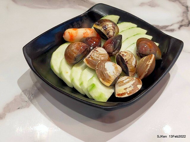 「老先覺土城火鍋店」(Hot pot store), Tushen area, HsinPei city, Taiwan, SJKen, Feb 13, 2022.