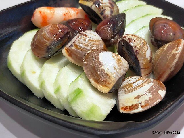 「老先覺土城火鍋店」(Hot pot store), Tushen area, HsinPei city, Taiwan, SJKen, Feb 13, 2022.