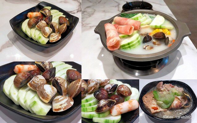 「老先覺土城火鍋店」(Hot pot store), Tushen area, HsinPei city, Taiwan, SJKen, Feb 13, 2022.