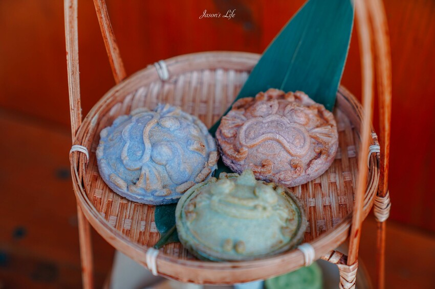 【南投魚池｜美食】湖の怪物。日月潭下午茶推薦，三隻湖怪紅龜粿討喜好吃，日式建築好拍