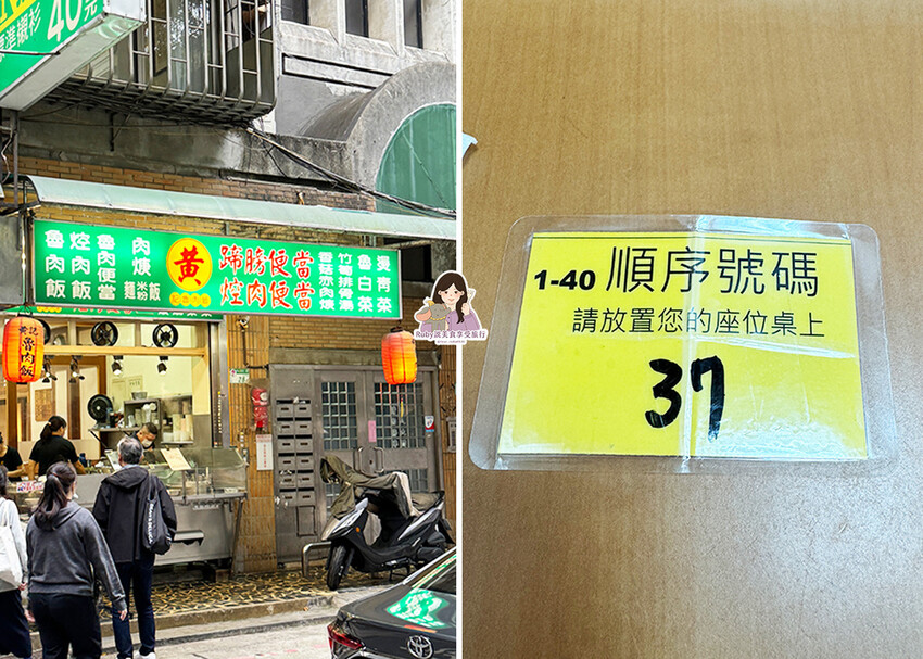 【台北美食】黃記魯肉飯附菜單，榮獲2024米其林必比登及20