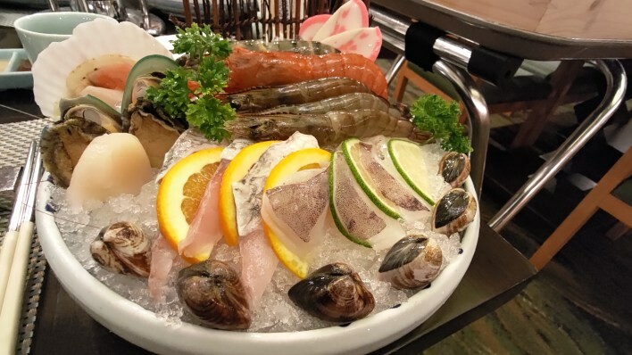 【花蓮壽豐】遠雄悅來飯店 – 秋草日本料理 | 安格斯牛小排、海鮮拼盤、草蝦、干貝