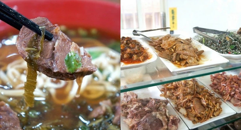 宜蘭最好吃牛肉麵!老眷村川味牛肉麵現做刀削麵,前總統馬英九也來吃過。