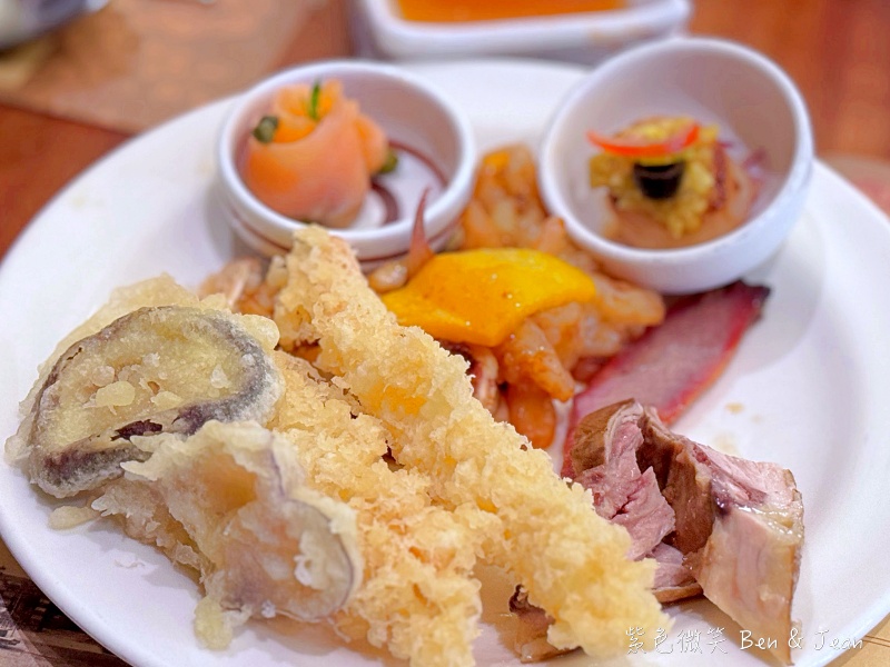 宜蘭吃到飽！蘭城百匯自助餐廳3.5小時吃到飽，帝王蟹、天使紅蝦、烤鴨無限吃。