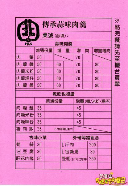 宜蘭市美食肉羹》傳承蒜味肉羹菜單價位大公開！在地人的老口味特色肉羹～推薦蒜味肉羹、肉羹麵、肉羹米粉。