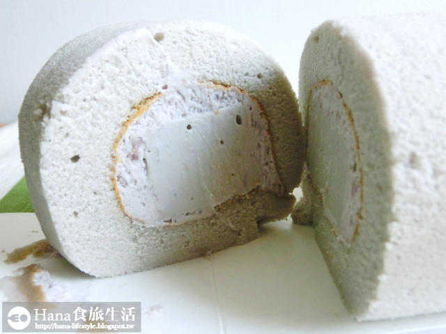 奕順軒 鮮芋奶凍捲 | 宜蘭人氣拌手禮 團購美食 吃的到芋頭顆粒 濃郁奶香氣 蛋糕體和奶凍一起入口十分協調