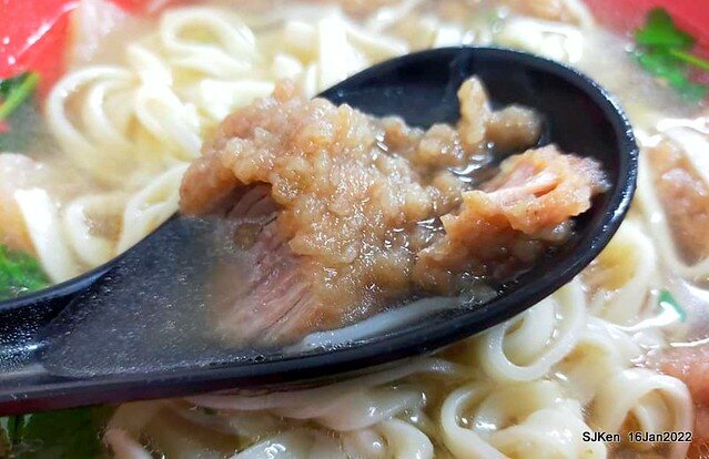 南港美食「二姐麵店」(Short Rib Crispy Noodles & light dishes store), Taipei, Taiwan, SJKen, Jan 16, 2022.