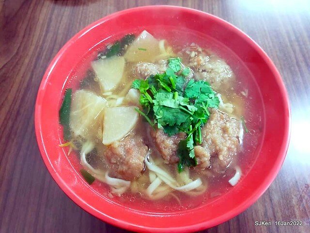 南港美食「二姐麵店」(Short Rib Crispy Noodles & light dishes store), Taipei, Taiwan, SJKen, Jan 16, 2022.
