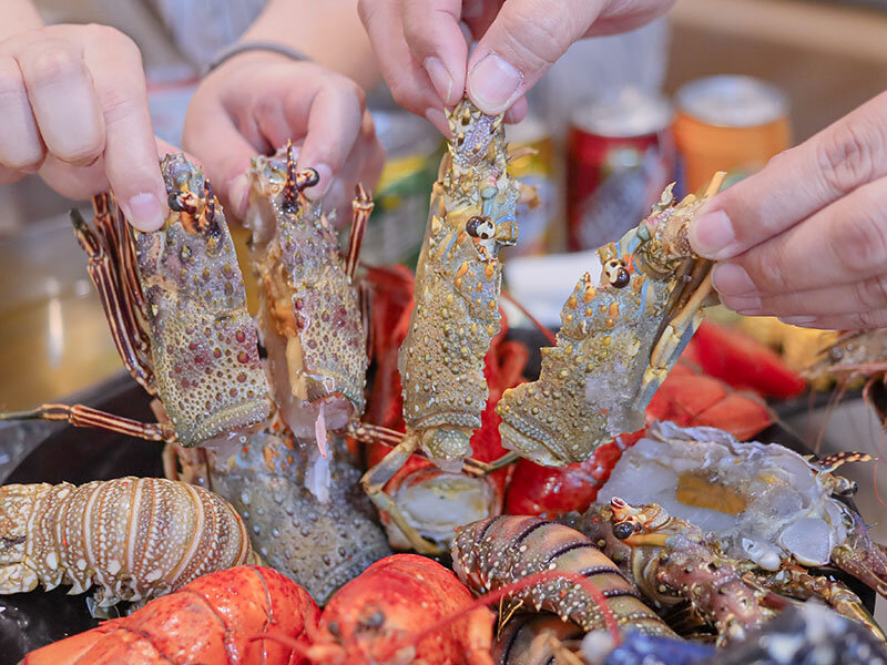 新竹湖口 印in麻辣鍋放題 | 眼斑、青龍、波士頓龍蝦吃到飽,再送10倍大的斯里蘭卡帝王長臂蝦