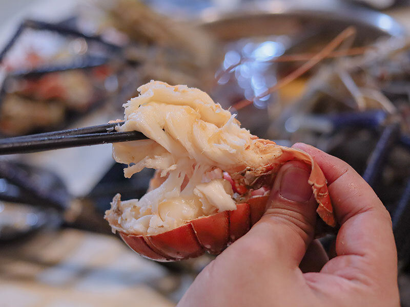 新竹湖口 印in麻辣鍋放題 | 眼斑、青龍、波士頓龍蝦吃到飽,再送10倍大的斯里蘭卡帝王長臂蝦