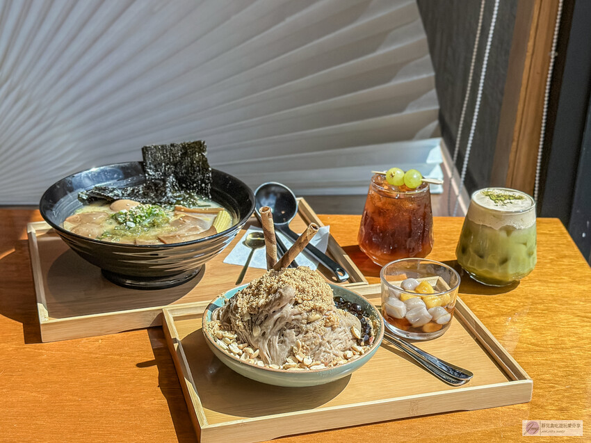 桃園環湖咖啡好食二館，絕美山湖景預約制，日式禪風美景拉麵超療癒。