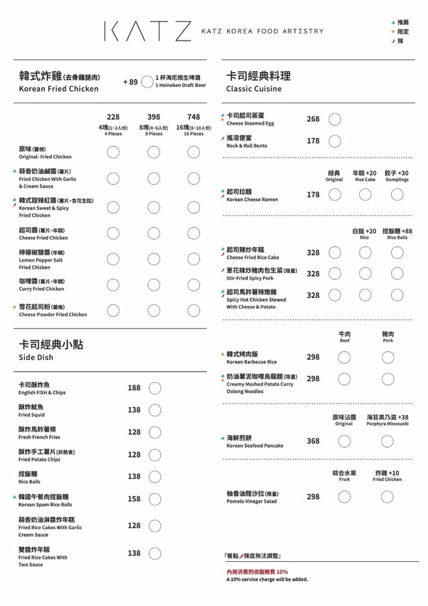 KATZ 卡司韓藝料理|美術園道人氣美食,結合工業風設計的創意韓式料理,餐點多樣化,還有多人分享餐~