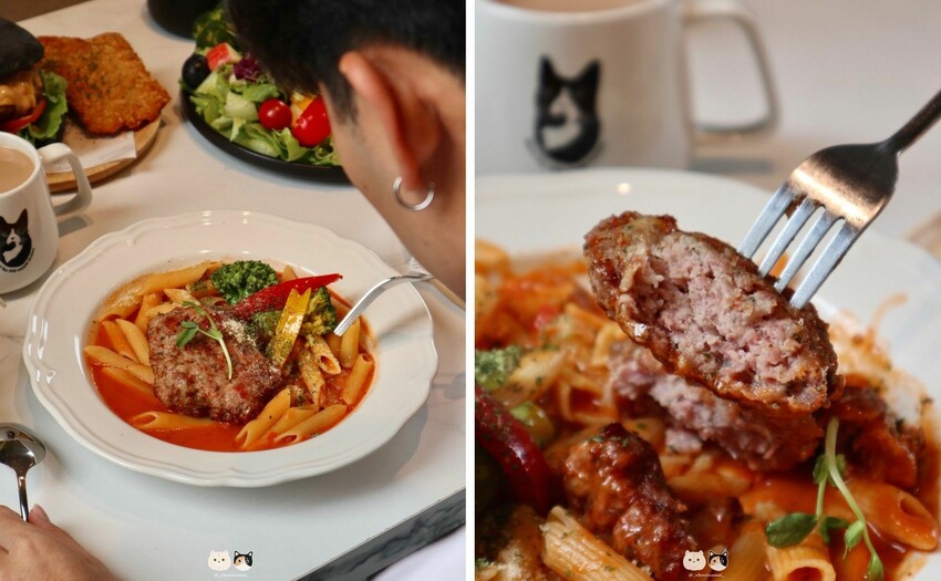 高雄左營餐廳|癒見好食．招牌手打漢堡肉所推出一系列餐點! 交通方便近巨蛋捷運站、寵物友善空間可帶自家毛小孩一同前往~