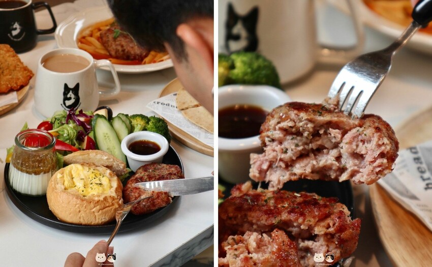 高雄左營餐廳|癒見好食．招牌手打漢堡肉所推出一系列餐點! 交通方便近巨蛋捷運站、寵物友善空間可帶自家毛小孩一同前往~