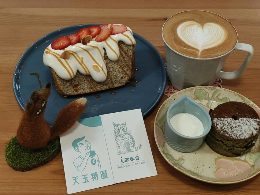 24757.jpg - 【新北.新店】大坪林站咖啡甜點推薦。天玉糖咖啡手繪圖畫畫風超溫馨