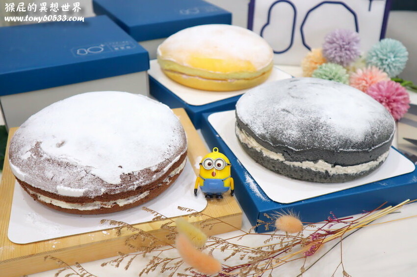 台中超好吃波士頓派，超強爆料甜點超像巨大馬卡龍有夠可愛，彌月蛋糕65折超划算