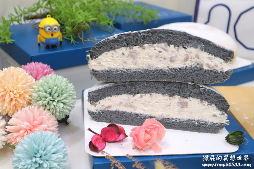 台中超好吃波士頓派，超強爆料甜點超像巨大馬卡龍有夠可愛，彌月蛋糕65折超划算