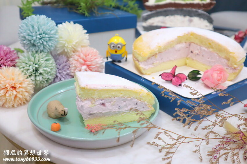 台中超好吃波士頓派，超強爆料甜點超像巨大馬卡龍有夠可愛，彌月蛋糕65折超划算