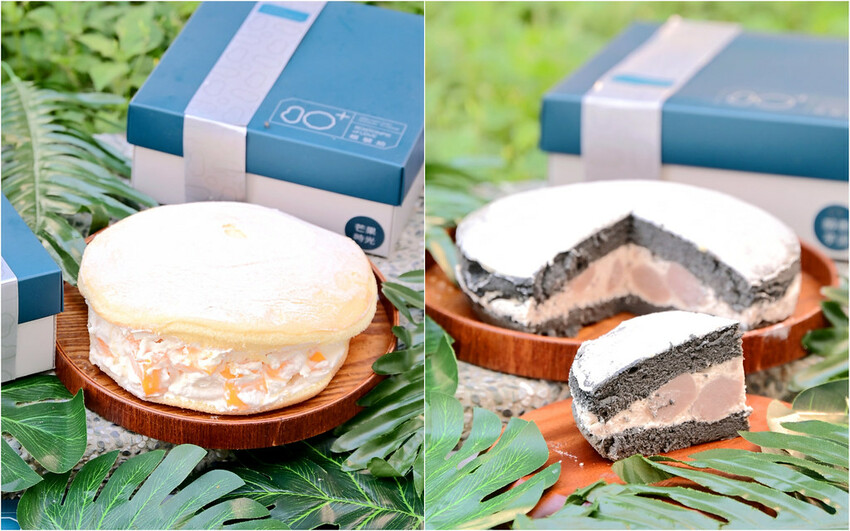 台中新開幕彌月蛋糕只要65折超划算 芒果時光新鮮芒果多又大塊 時尚黑芋泥必吃/根號拾手作波士頓派