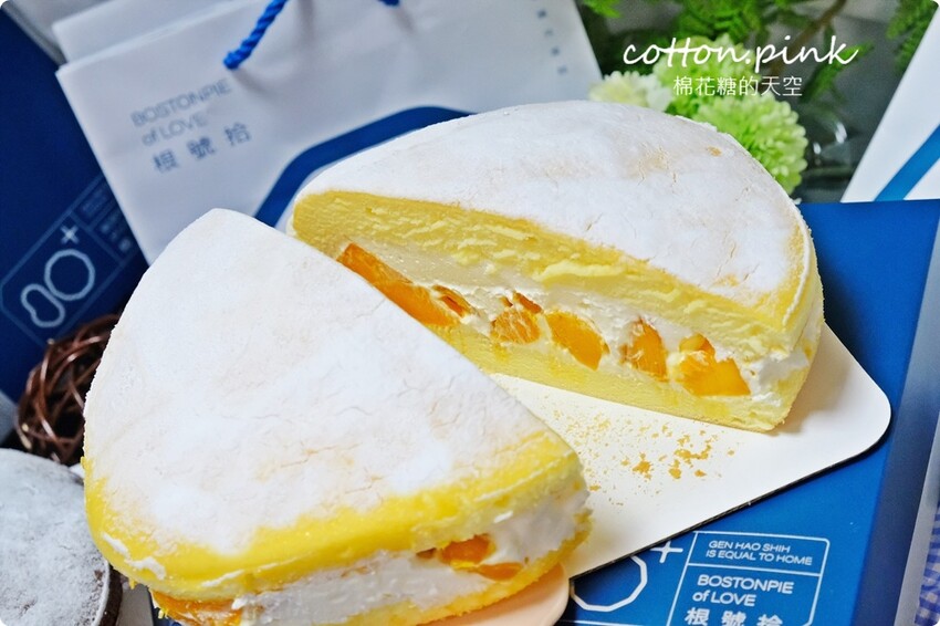 台中伴手禮推薦|超厚餡波士頓派專賣店-根號拾，彌月蛋糕新選擇 - 棉花糖的天空