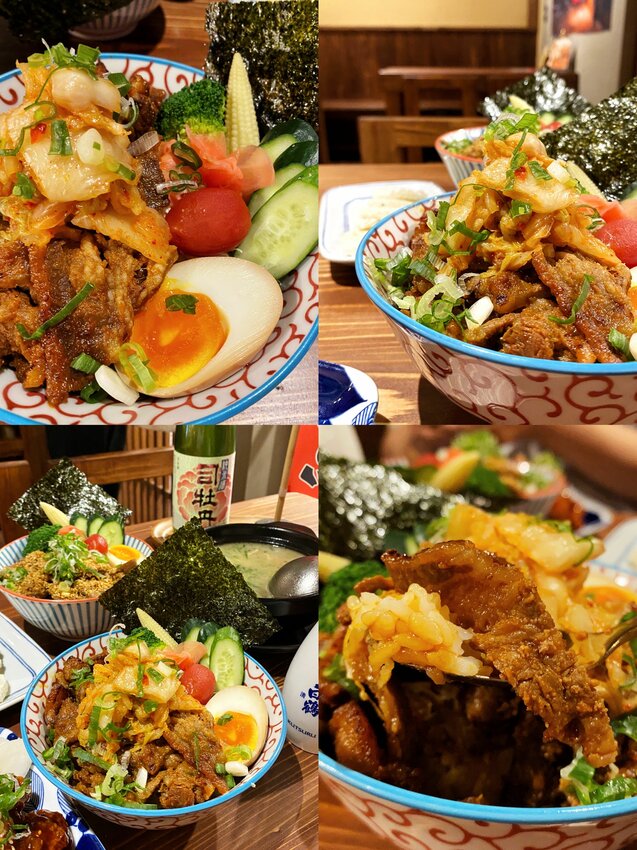 [台中北區] 薩摩真燒肉丼｜台中人氣居酒屋｜必點老闆特製韓式炸雞｜肉量滿滿丼飯｜下班小酌吃宵夜、聚餐好去處｜內附菜單