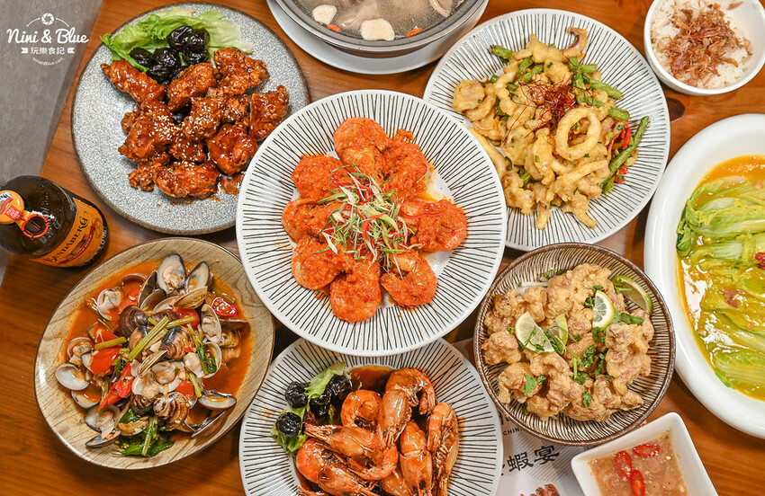 台中活蝦料理，整艘大船開進餐廳超浮誇，有包廂、好停車、近中清交流道 -妮妮布魯