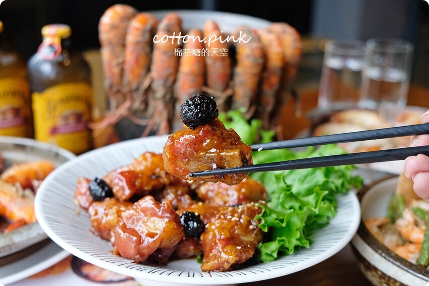 台中全蝦料理這裡吃！鴻龍宴超過十種口味全蝦餐超過癮 - 棉花糖的天空