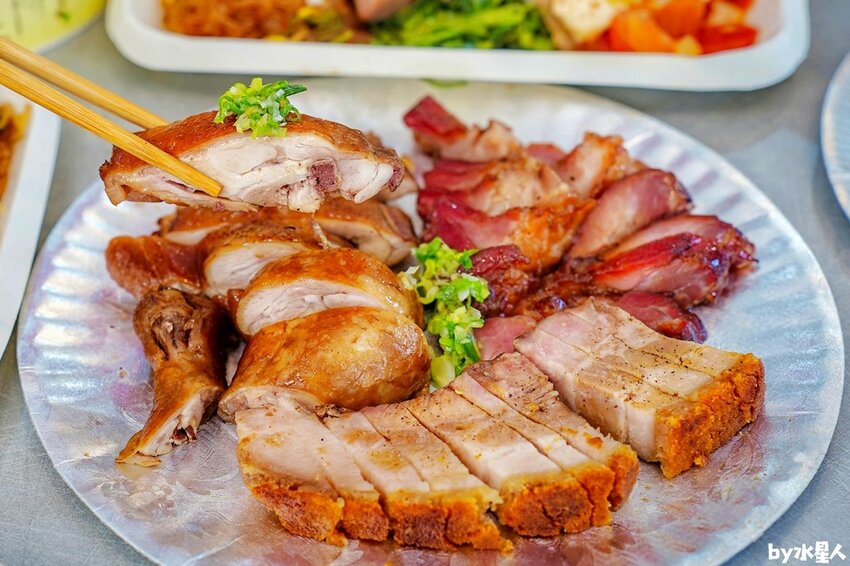 台中燒臘拼盤