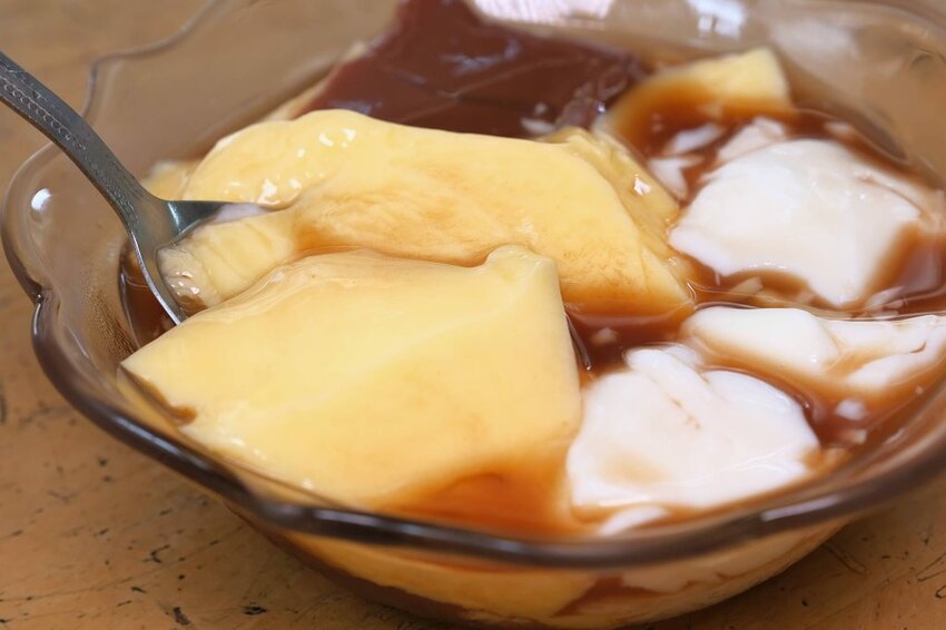 守夏留晴豆花城|善化二十年老字號甜品店!40元黑糖剉冰任選5種配料!善化豆花推薦、南科豆花推薦、南科甜點推薦、南科冰品推薦、善化冰品推薦、善化剉冰推薦 - 佛系旅遊筆記