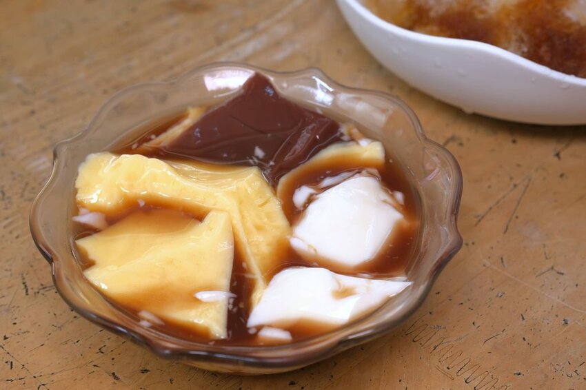 守夏留晴豆花城|善化二十年老字號甜品店!40元黑糖剉冰任選5種配料!善化豆花推薦、南科豆花推薦、南科甜點推薦、南科冰品推薦、善化冰品推薦、善化剉冰推薦 - 佛系旅遊筆記