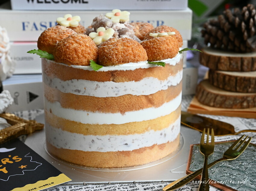 旅禾泡芙之家｜台中人氣麵包店2023父親節蛋糕開賣，五種口味任你選，8/6前預購享獨家限量好禮～