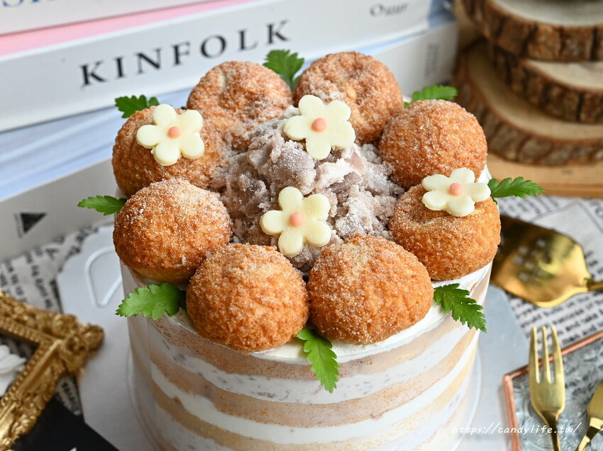 旅禾泡芙之家｜台中人氣麵包店2023父親節蛋糕開賣，五種口味任你選，8/6前預購享獨家限量好禮～