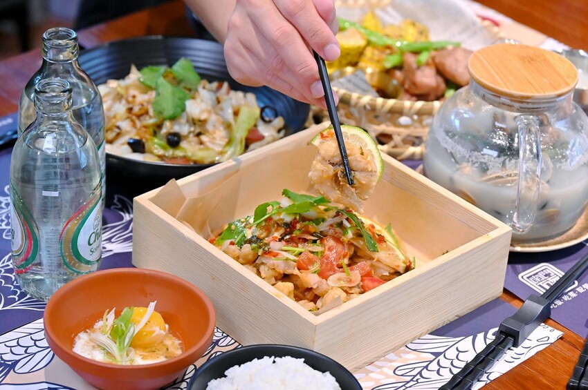 台中預約私廚餐廳 中式結合南洋創意風味超下飯 超濃蛤蠣湯必點|南門礄下飯菜