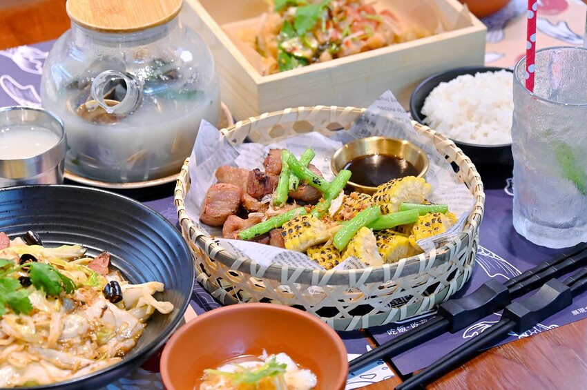 台中預約私廚餐廳 中式結合南洋創意風味超下飯 超濃蛤蠣湯必點|南門礄下飯菜