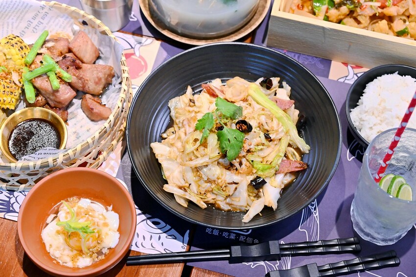 台中預約私廚餐廳 中式結合南洋創意風味超下飯 超濃蛤蠣湯必點|南門礄下飯菜