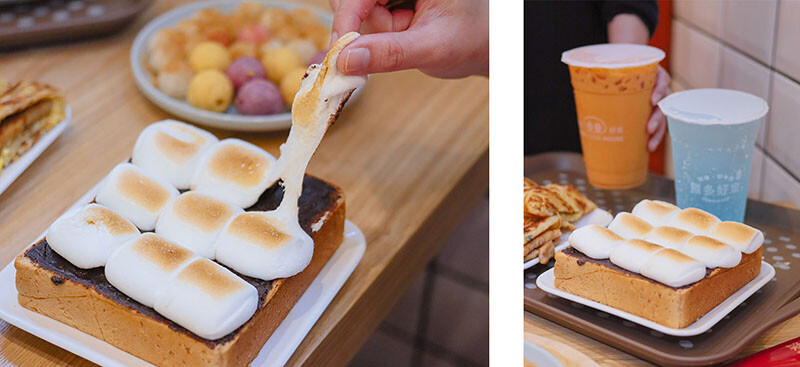 豬多好室深夜早午餐 清大店 | 凌晨一點吃大雞排蛋漢堡、滷肉飯、麻辣烏龍麵,還有QQ球、炸湯圓、黃金泡菜蘿蔔糕小點心