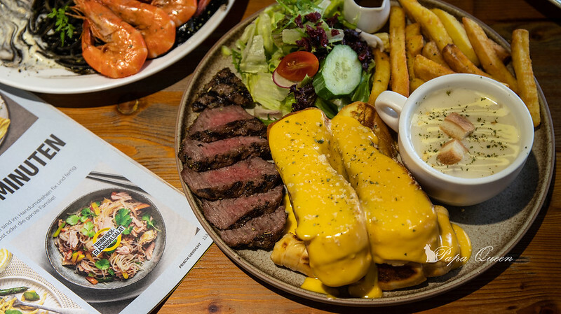 台中西區|早午餐 禾間糧倉 熔岩起司炙烤牛排很欠吃 ,ICE Queen 美的冒泡氣泡飲…必點